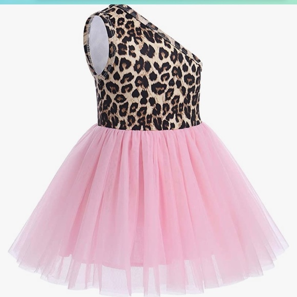 Girls Leopard Dress 12-18 Months - Picture 1 of 1